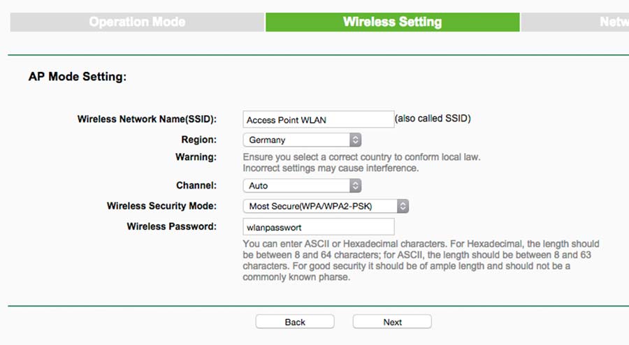 godspot Erweiterung TP-Link TL-WA801nd Access Point - Schritt 3